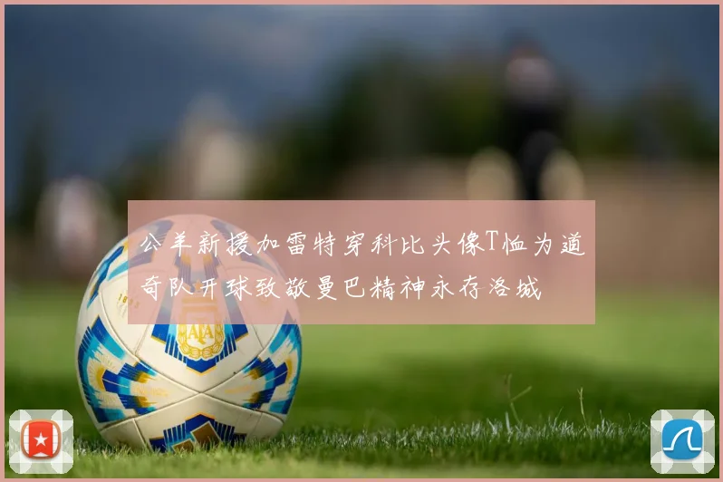 公羊新援加雷特穿科比头像T恤为道奇队开球致敬曼巴精神永存洛城